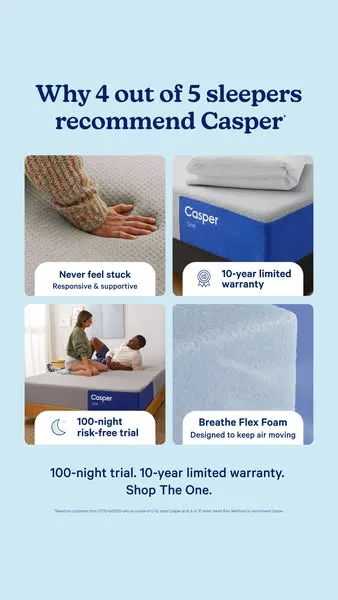 Casper Sleep ad creative (Static)