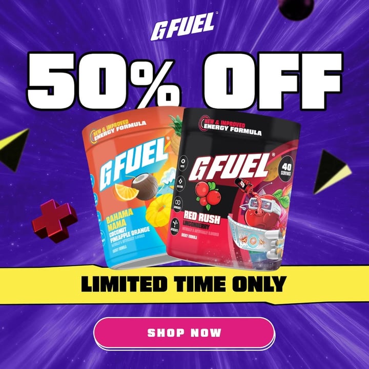 G FUEL ad creative (Video)