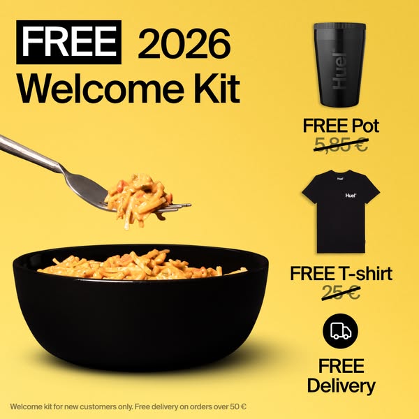 Huel ad creative (Static)
