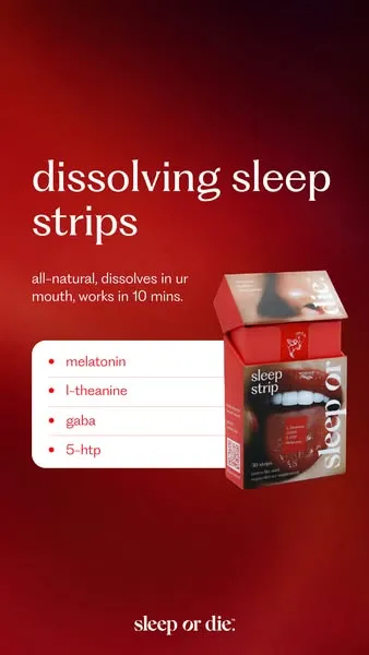 sleep or die ad creative (Static)