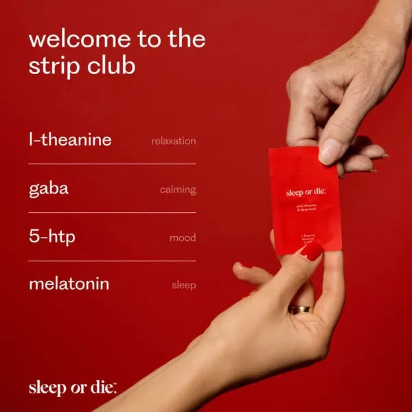 sleep or die ad creative (Static)