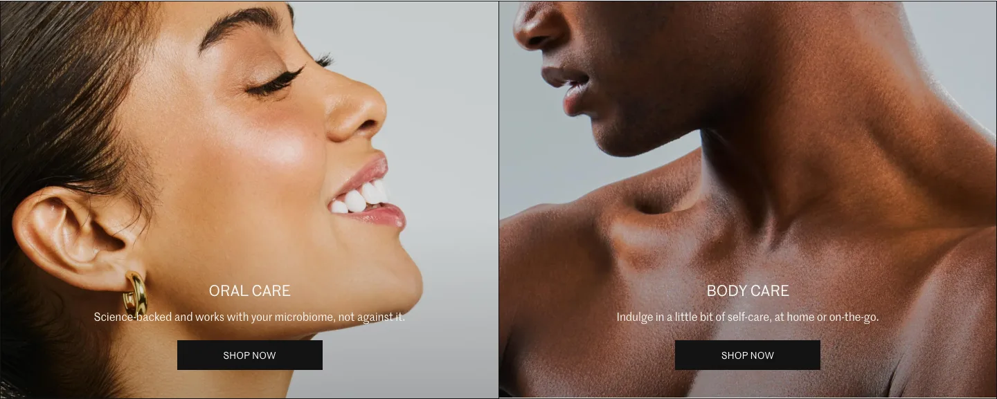 Oral care and body care from Bite