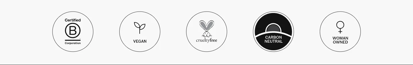 Certified B Corp, vegan, cruelty-free from Bite