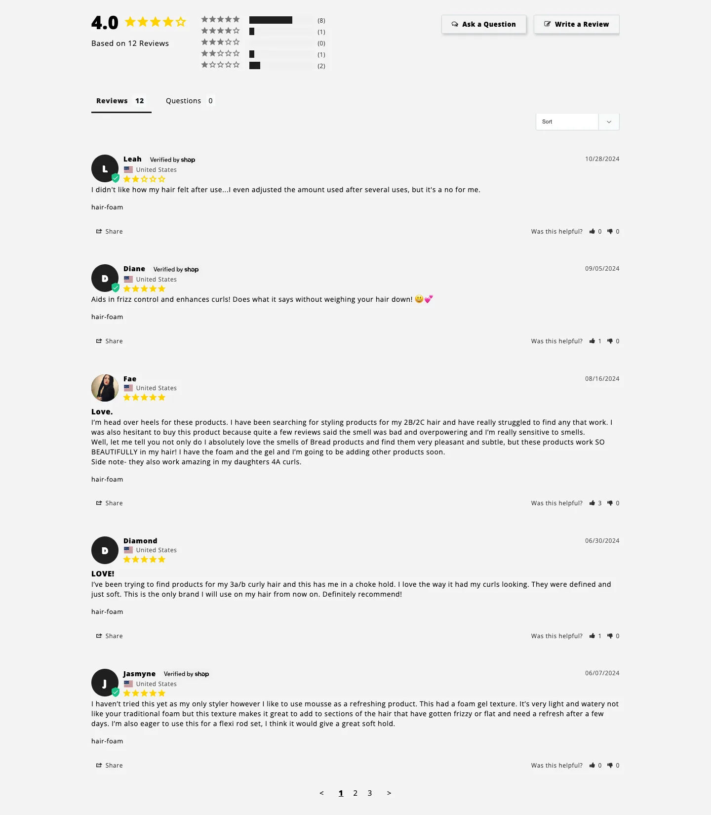Reviews from BREAD BEAUTY SUPPLY