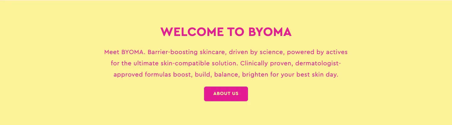 Welcome to BYOMA from BYOMA