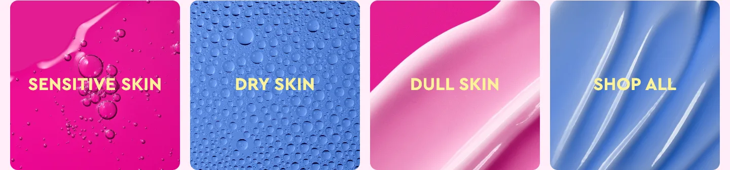 Shop by skin type from BYOMA