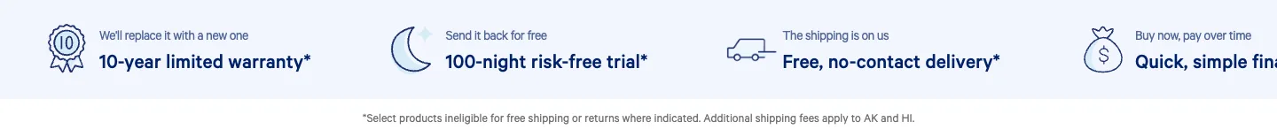 100-Night Risk-Free Trial from Casper Sleep
