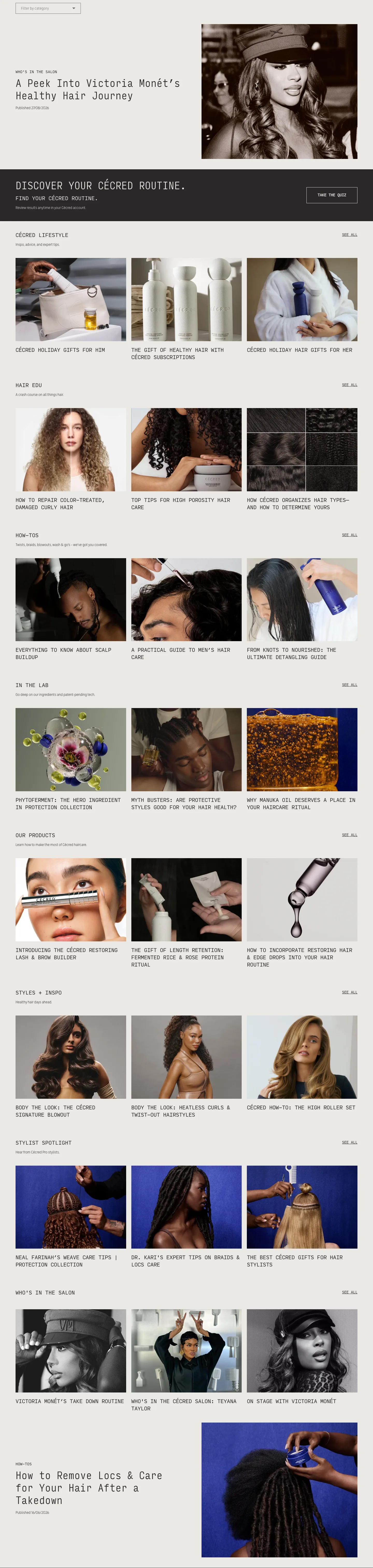Blog posts from Cécred