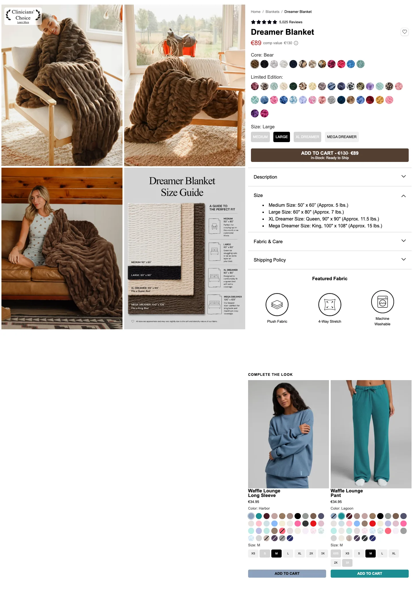 Product Photos from Comfrt