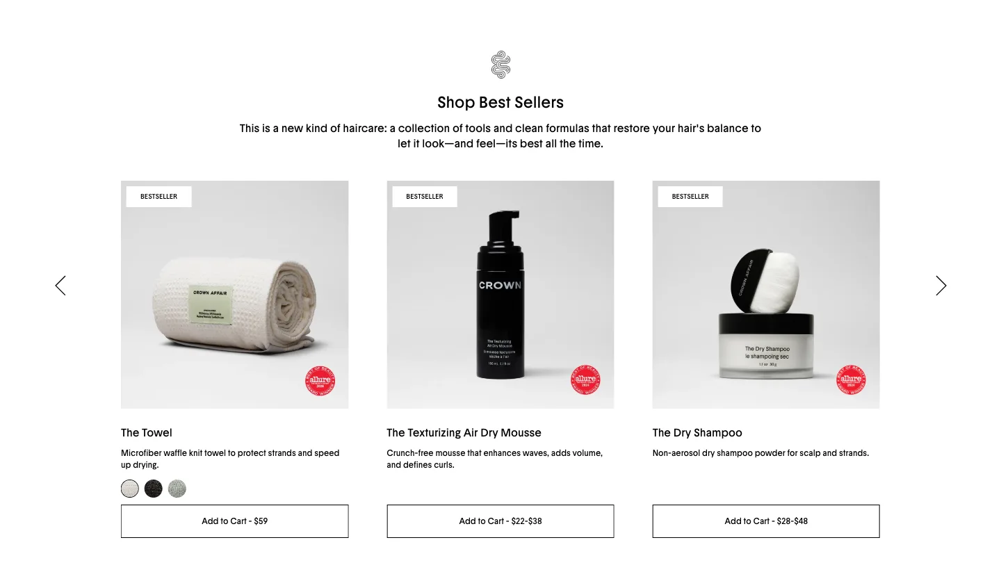 Shop Best Sellers from Crown Affair