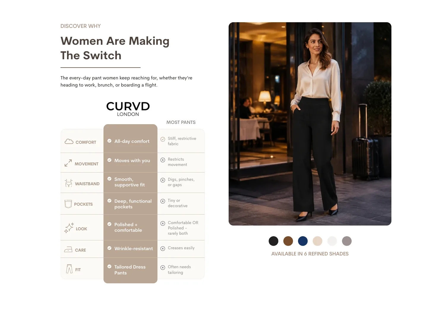 Women Are Making The Switch from CURVD.
