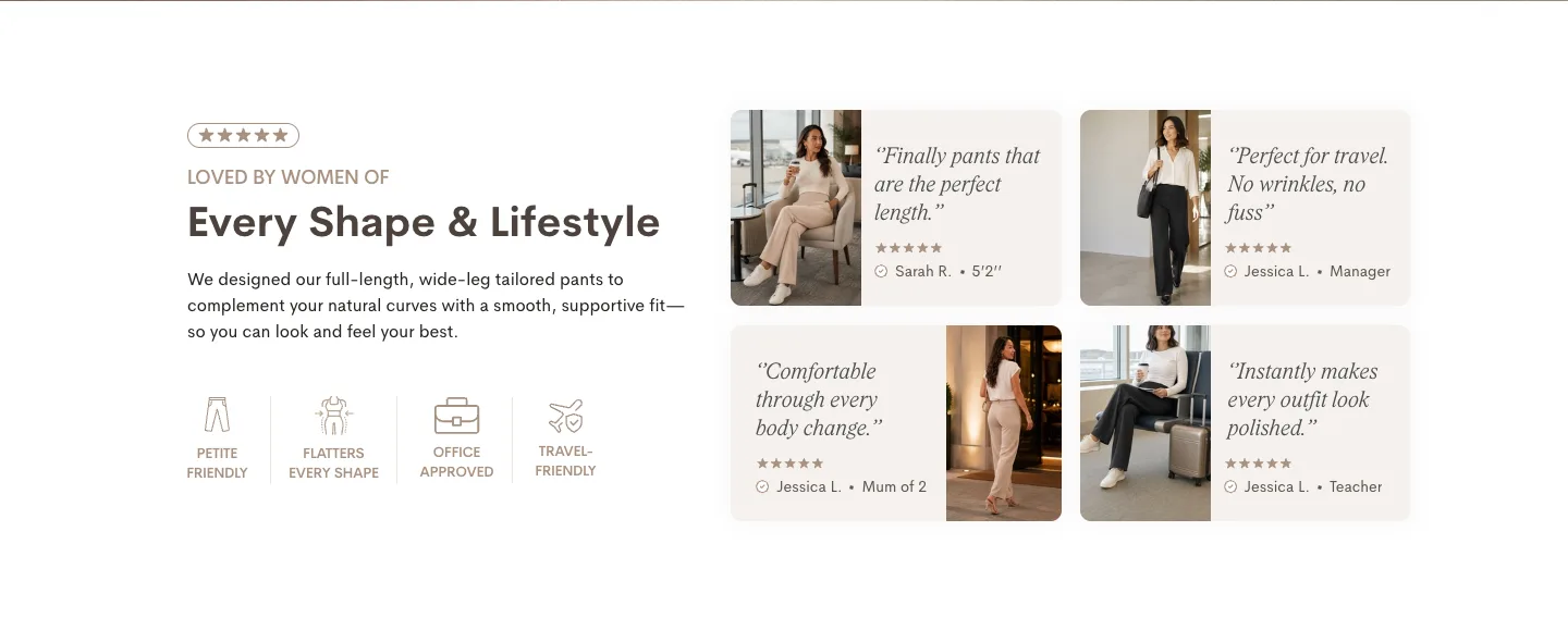 Every Shape & Lifestyle from CURVD.