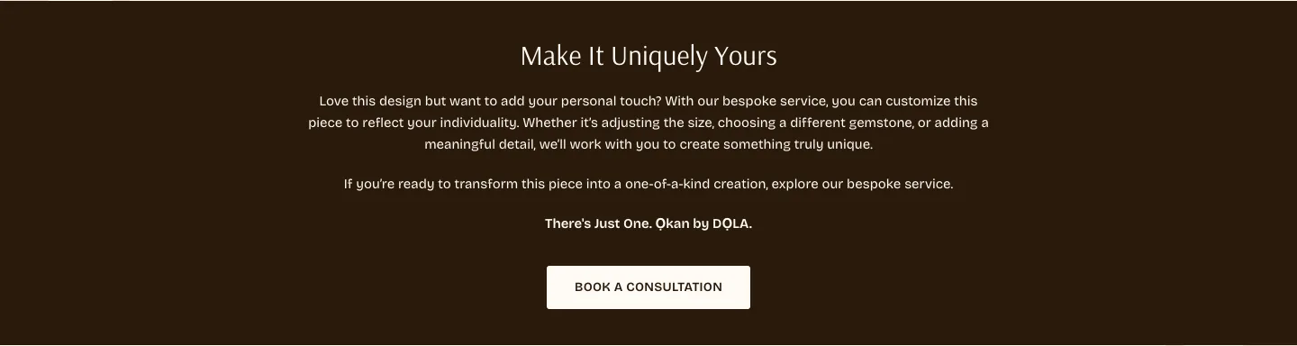 Make It Uniquely Yours from DOLA