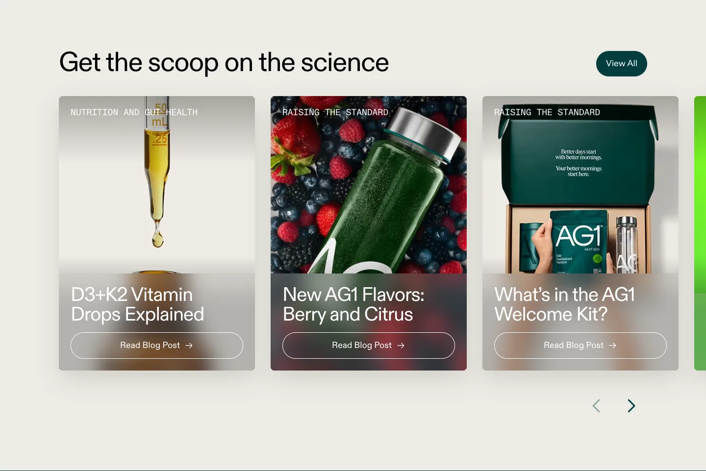 Blog posts from AG1