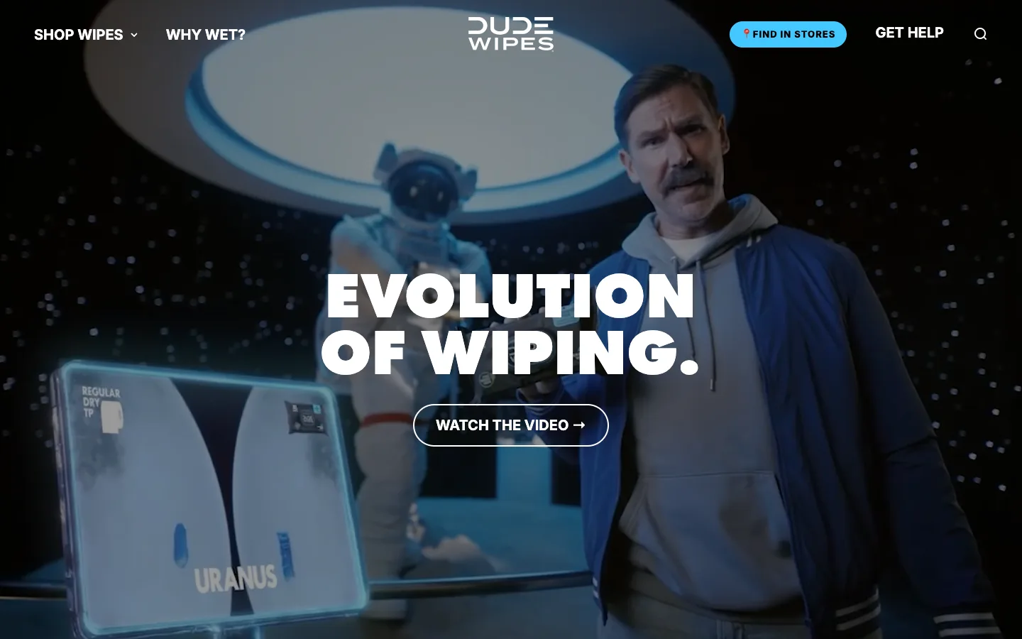 Hero from DUDE Wipes