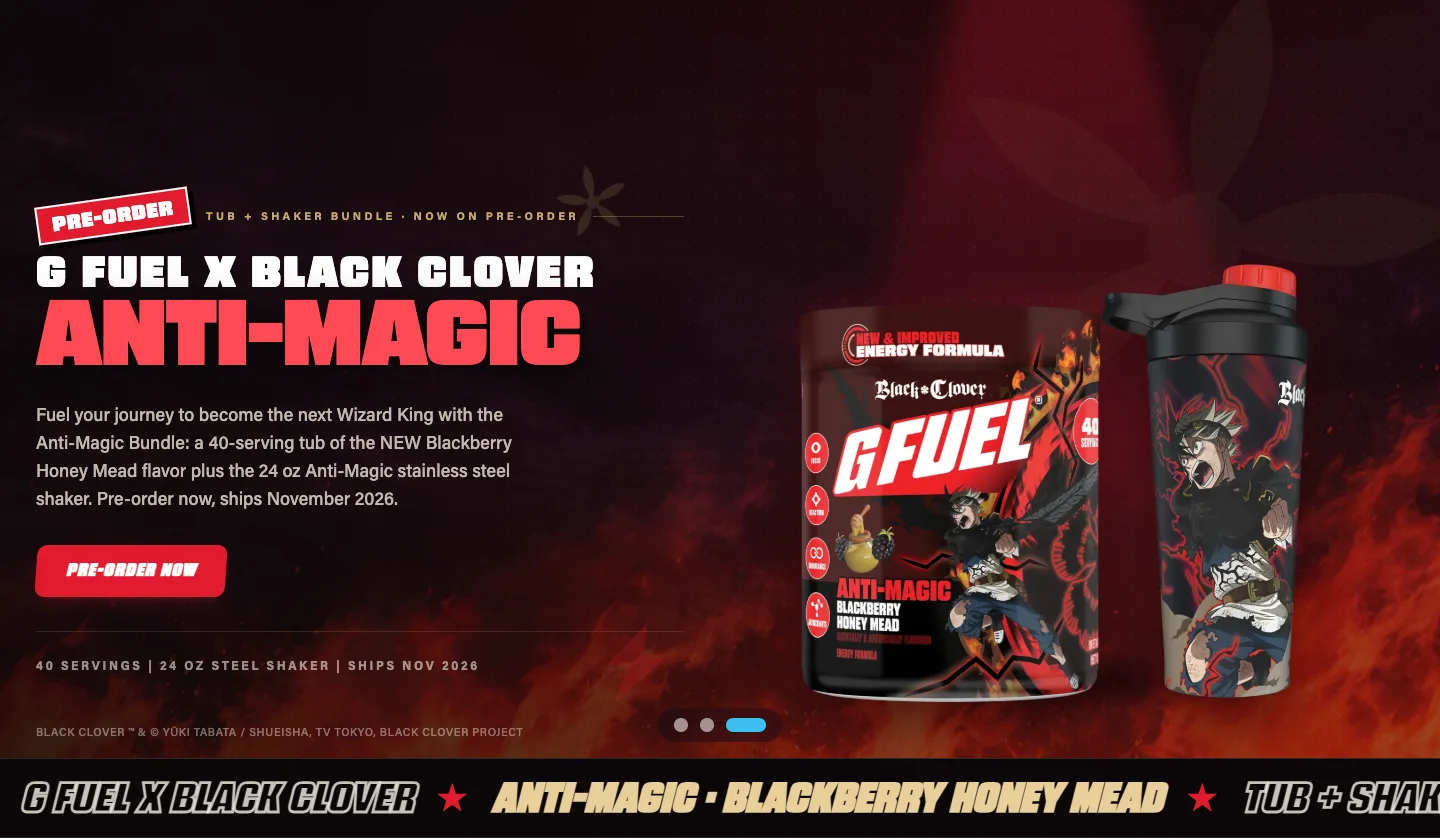 Hero from G FUEL