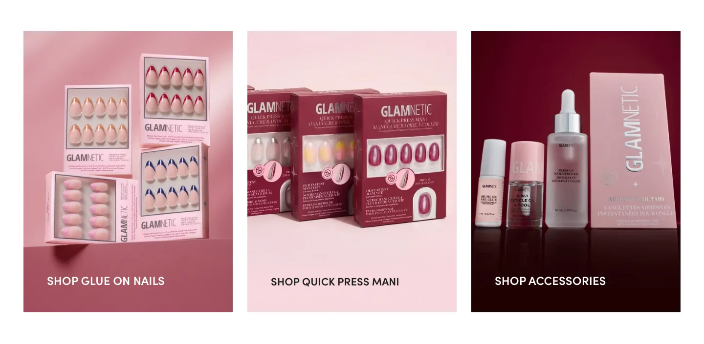 Shop by category from Glamnetic