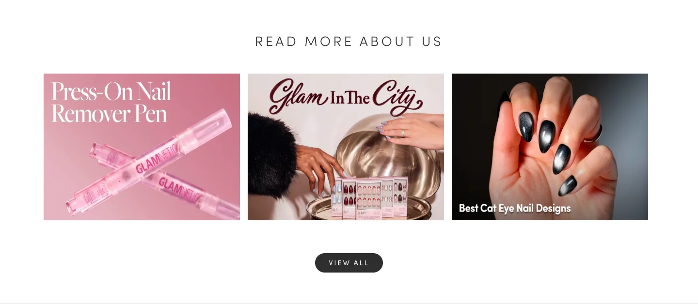 Read more about us from Glamnetic