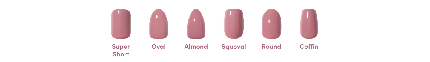 Shop by nail shape from Glamnetic