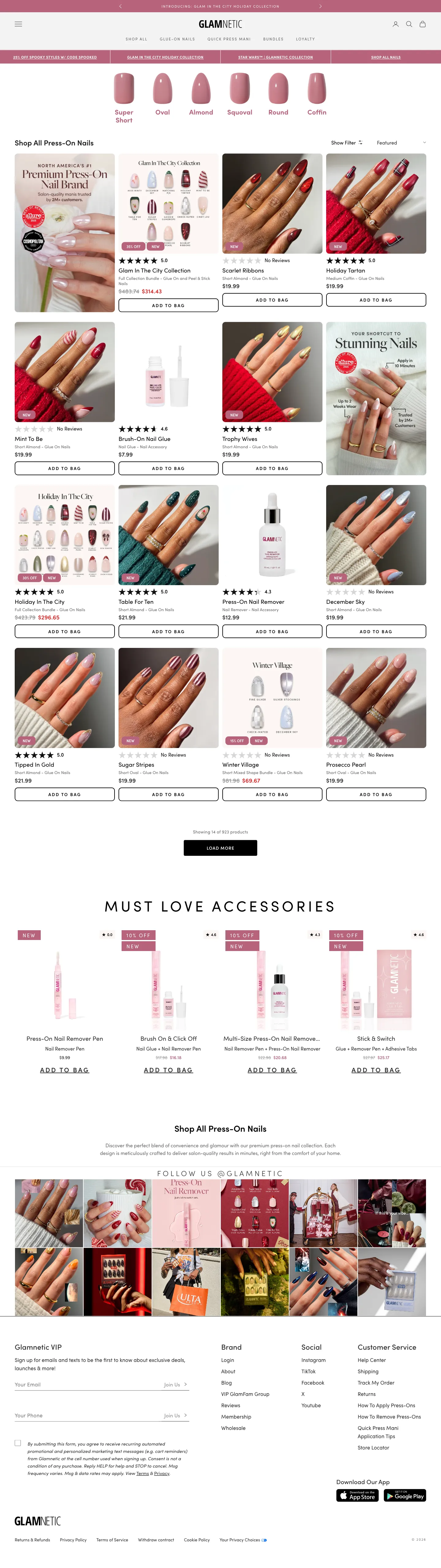 Glamnetic, plp (desktop)