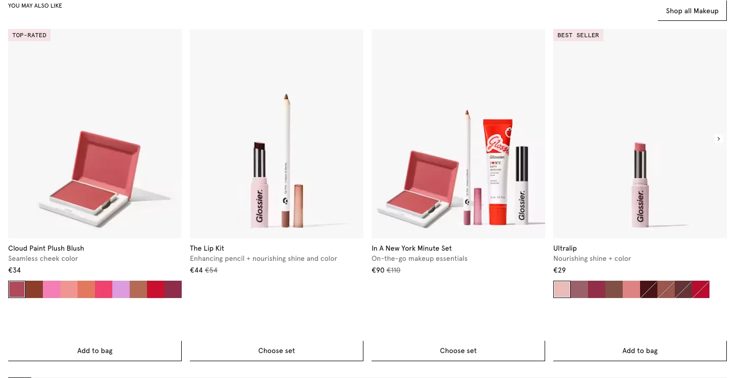 YOU MAY ALSO LIKE from Glossier