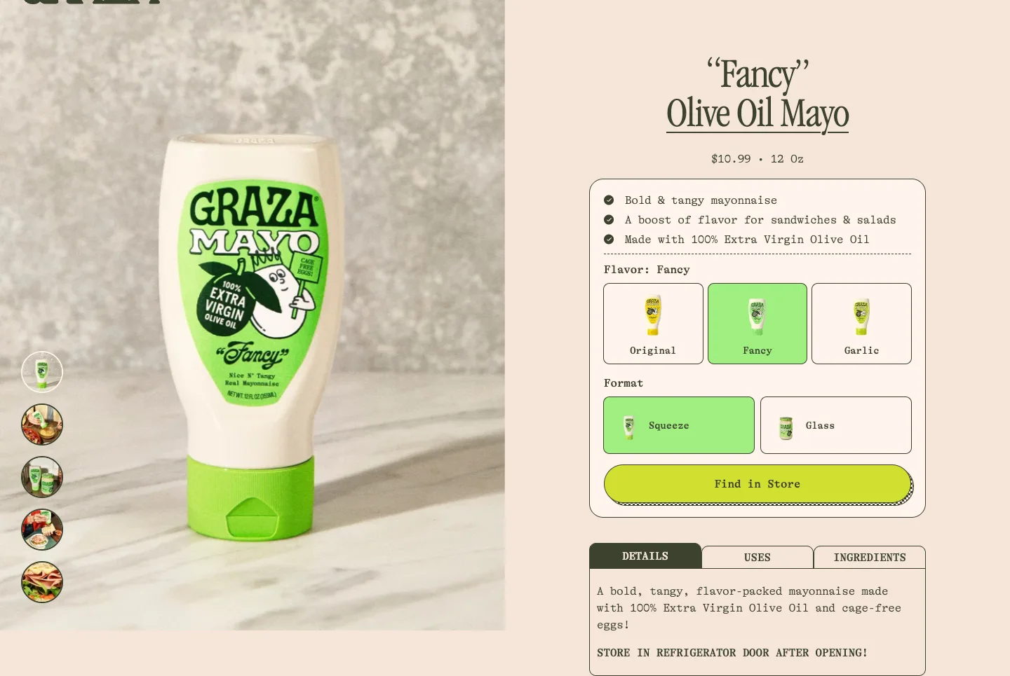 “Fancy” from GRAZA
