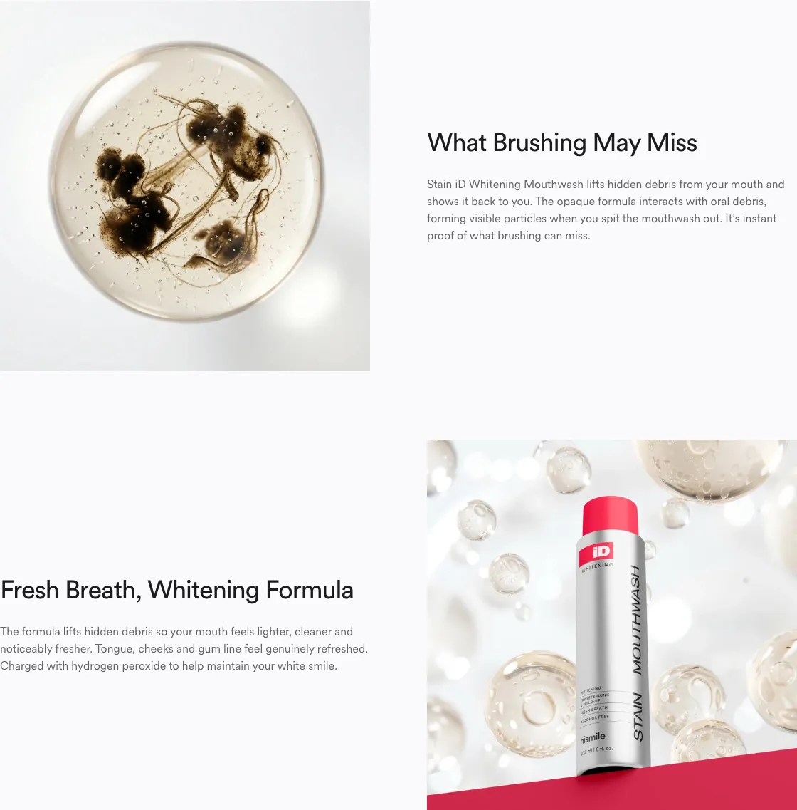 What brushing may miss from Hismile