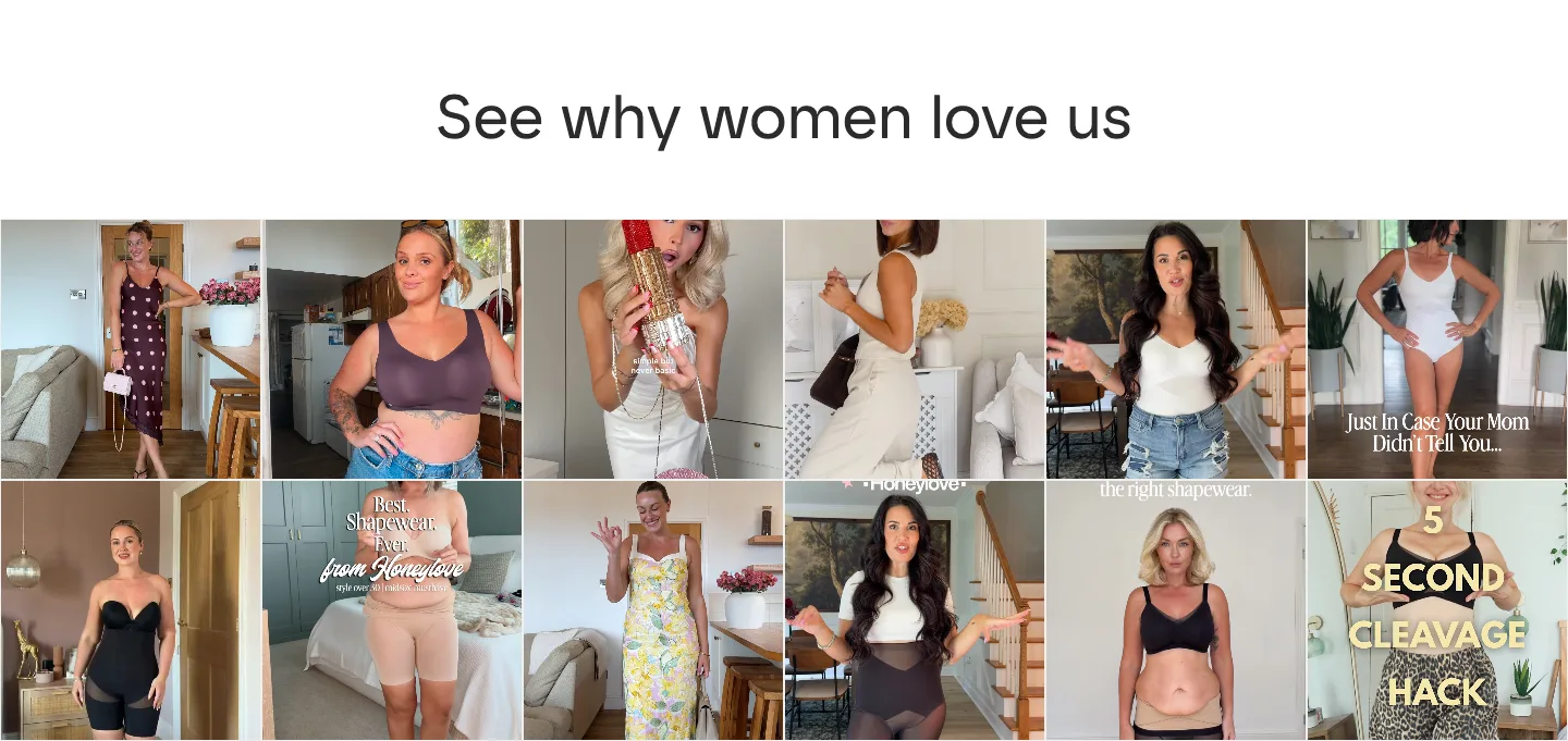 UGC gallery from Honeylove