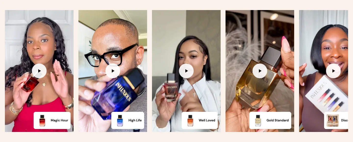 UGC gallery from Influxious Inc