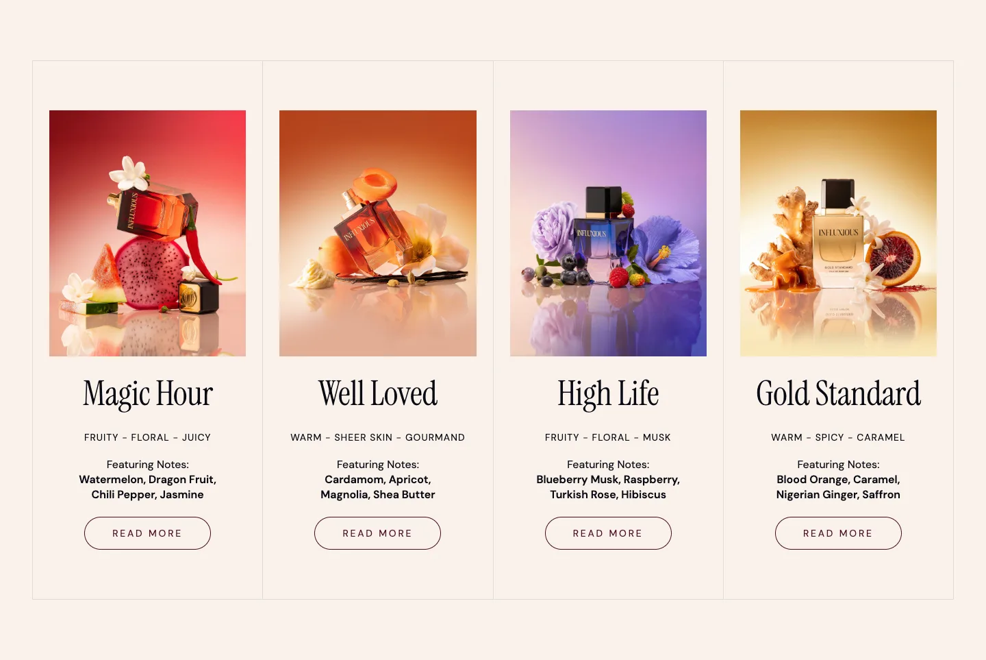 Featured products from Influxious Inc