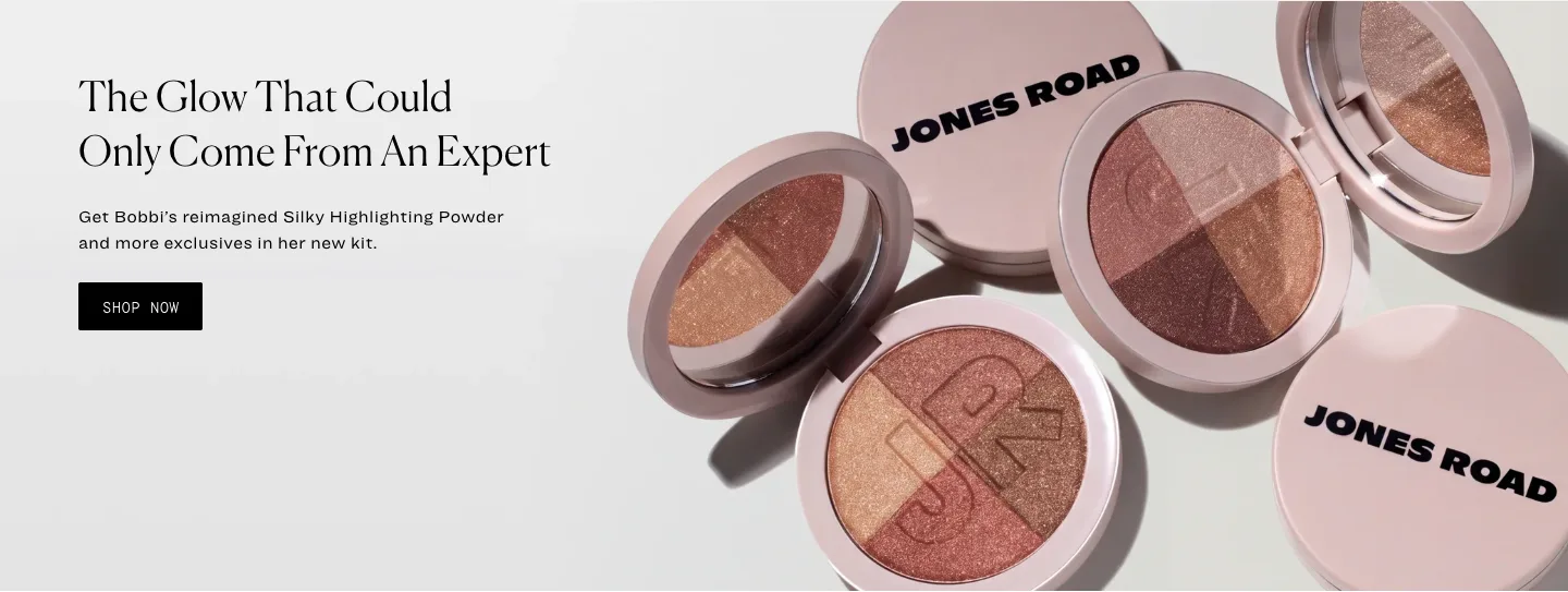 The glow that could only come from an expert from Jones Road