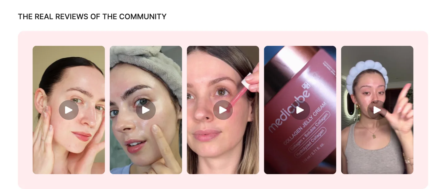 Real reviews of the community from medicube