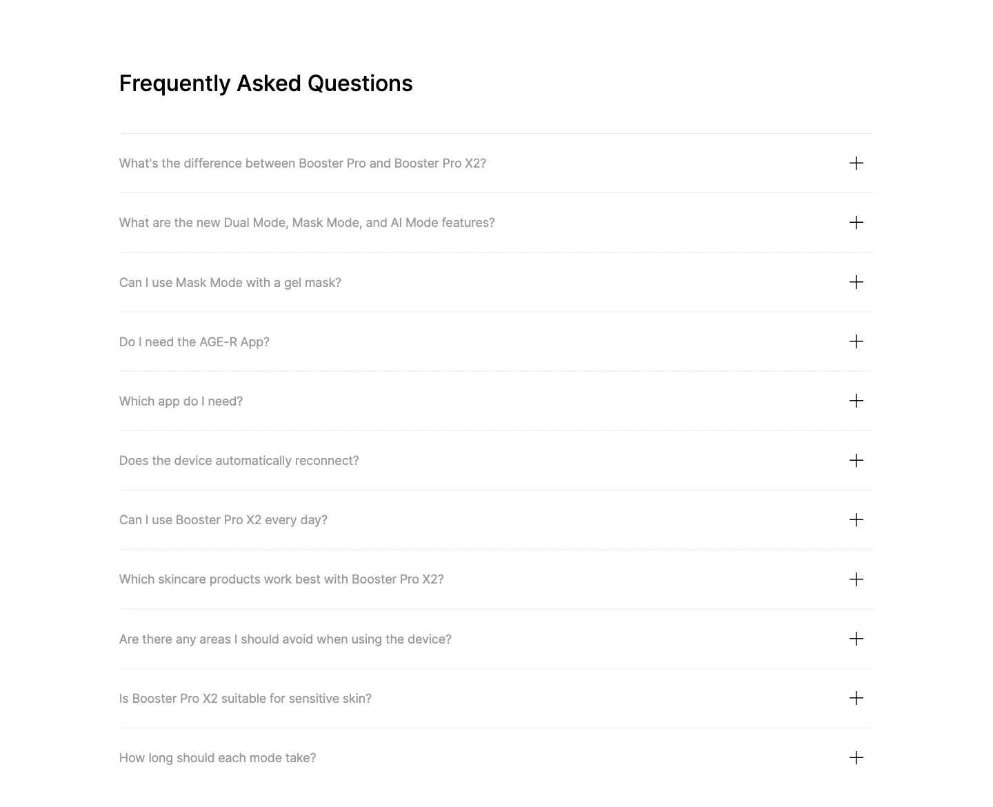 Frequently asked questions from medicube