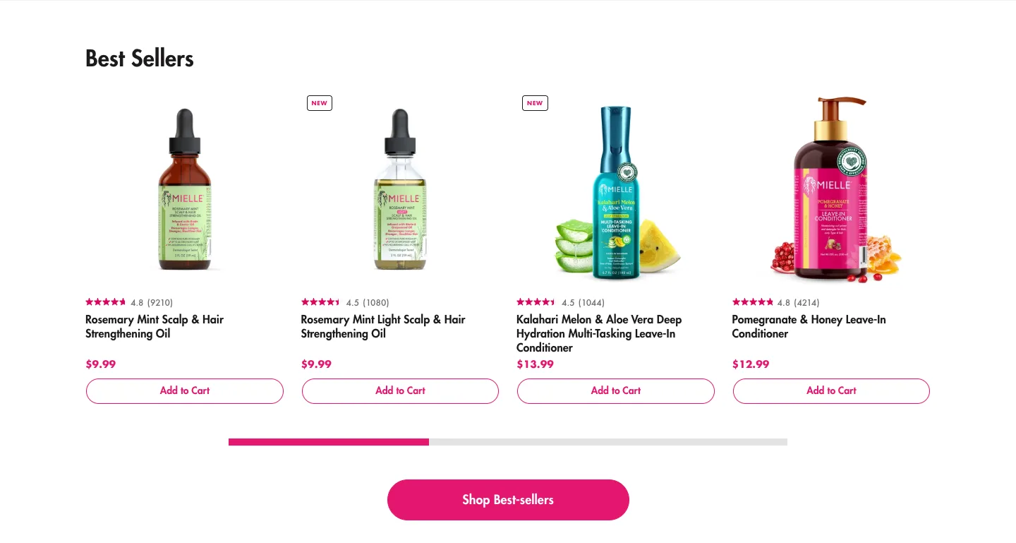 Best sellers from Mielle Organics
