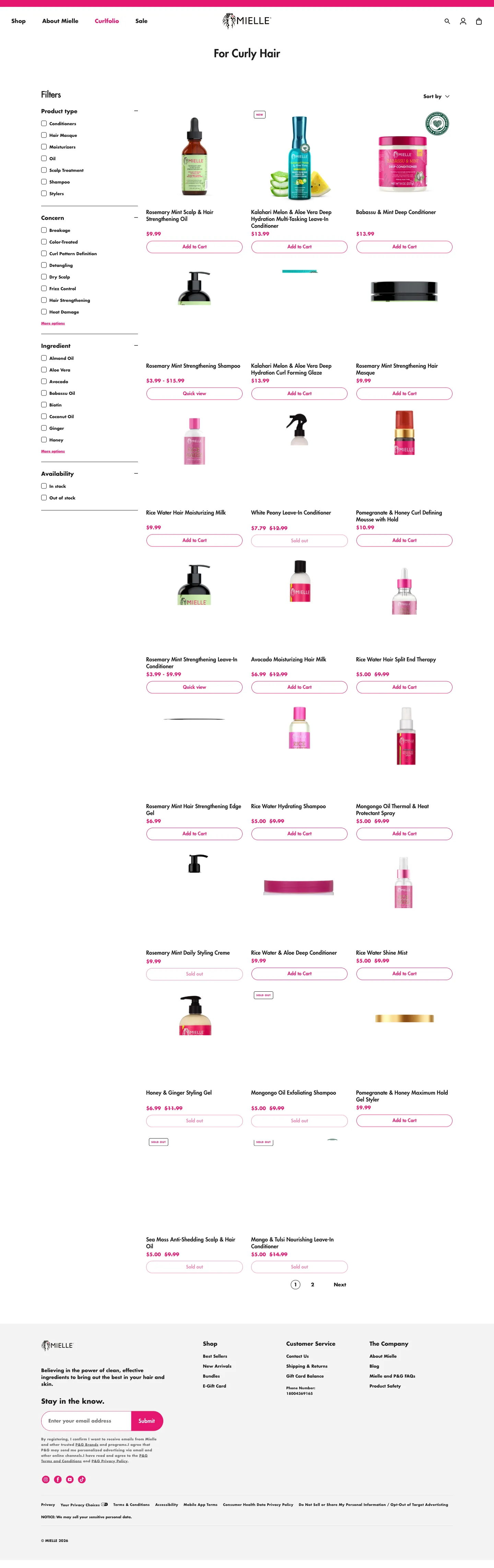Mielle Organics, plp (desktop)