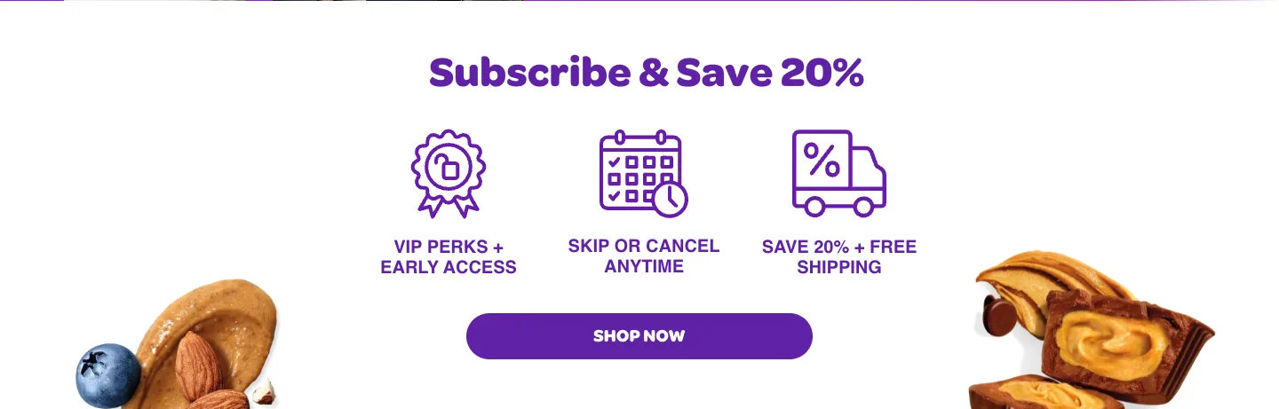 Subscribe & Save 20% from MOSH