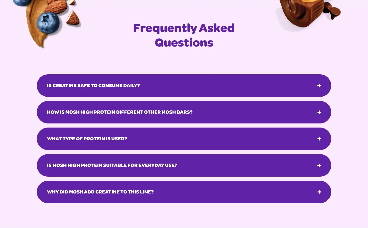 Frequently Asked Questions from MOSH