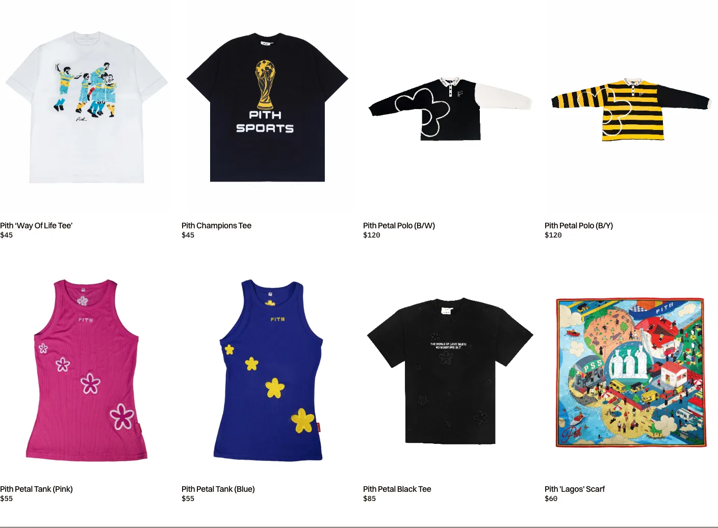 Featured products from Pith Africa