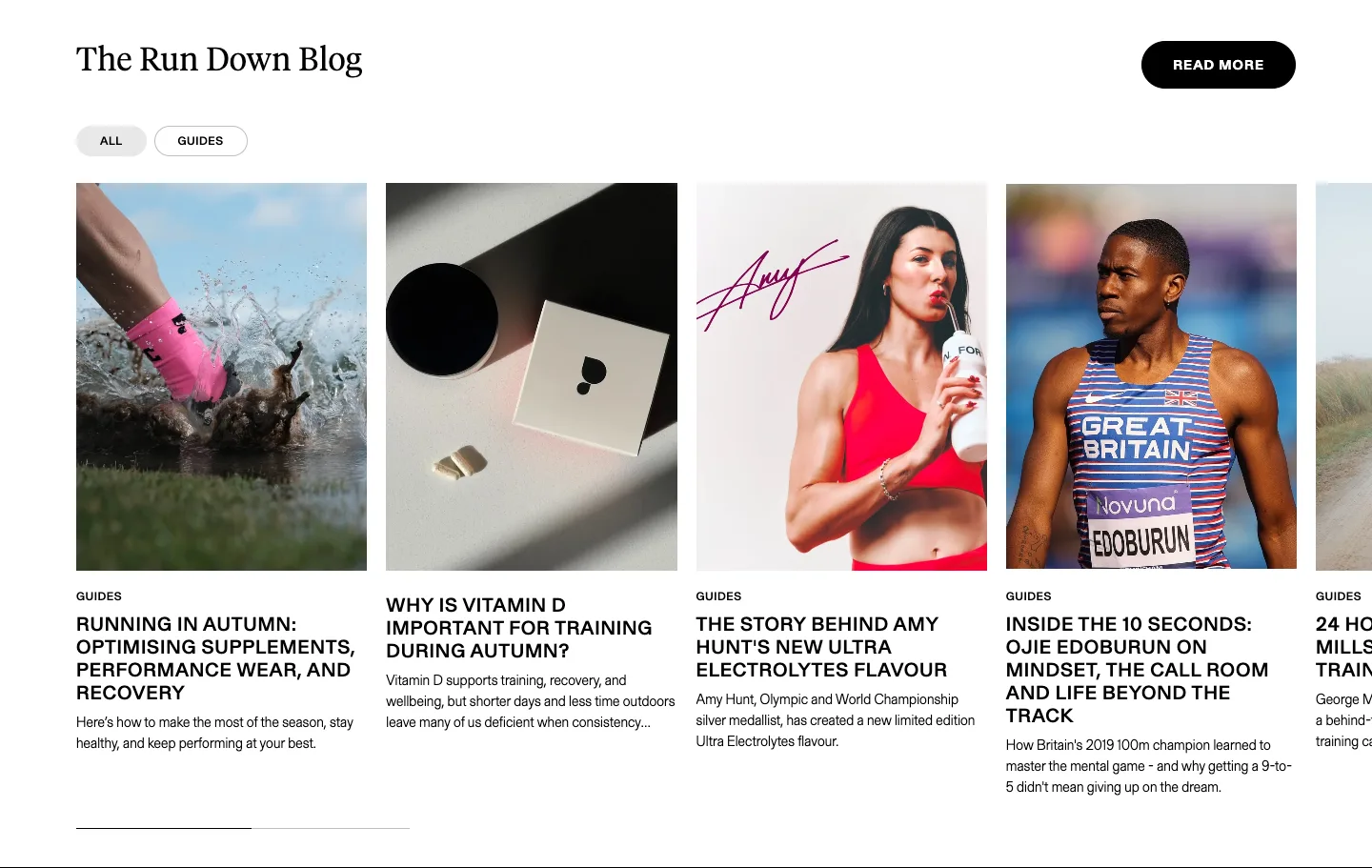 Blog posts from Puresport