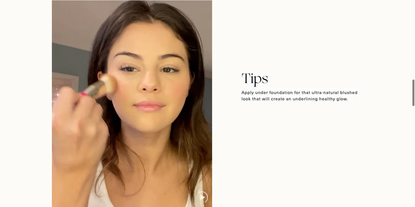 Tips from Rare Beauty