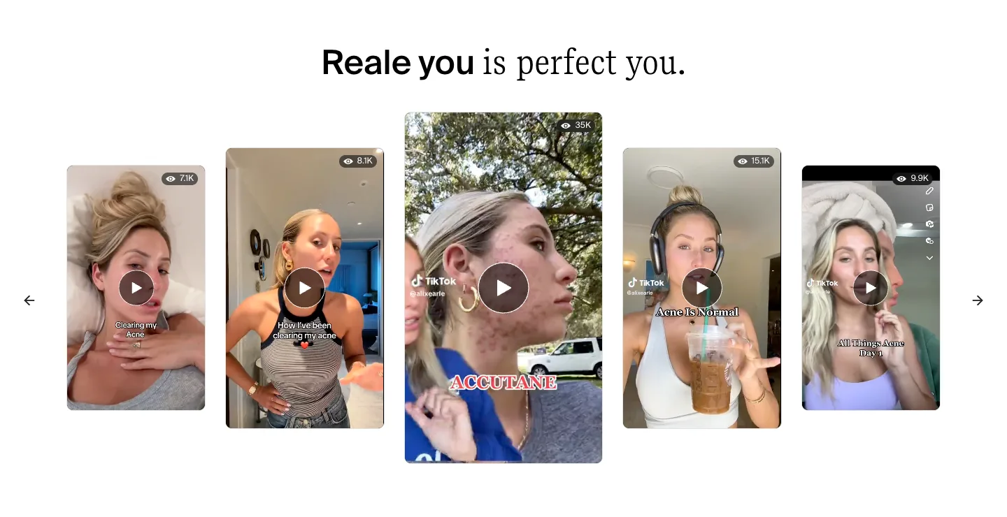 Reale you is perfect you from Reale Actives