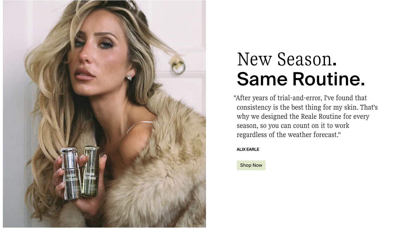 New season, same routine - Alix Earle from Reale Actives