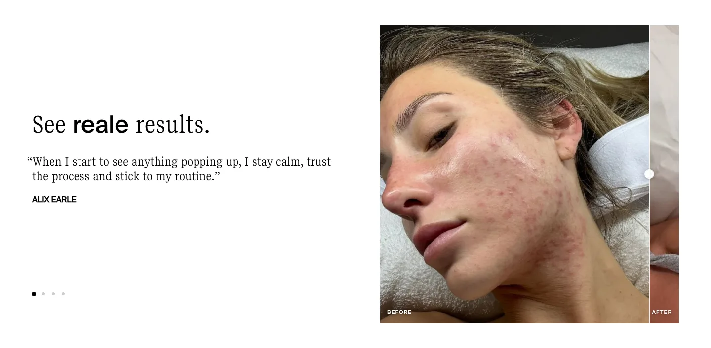 See reale results from Reale Actives
