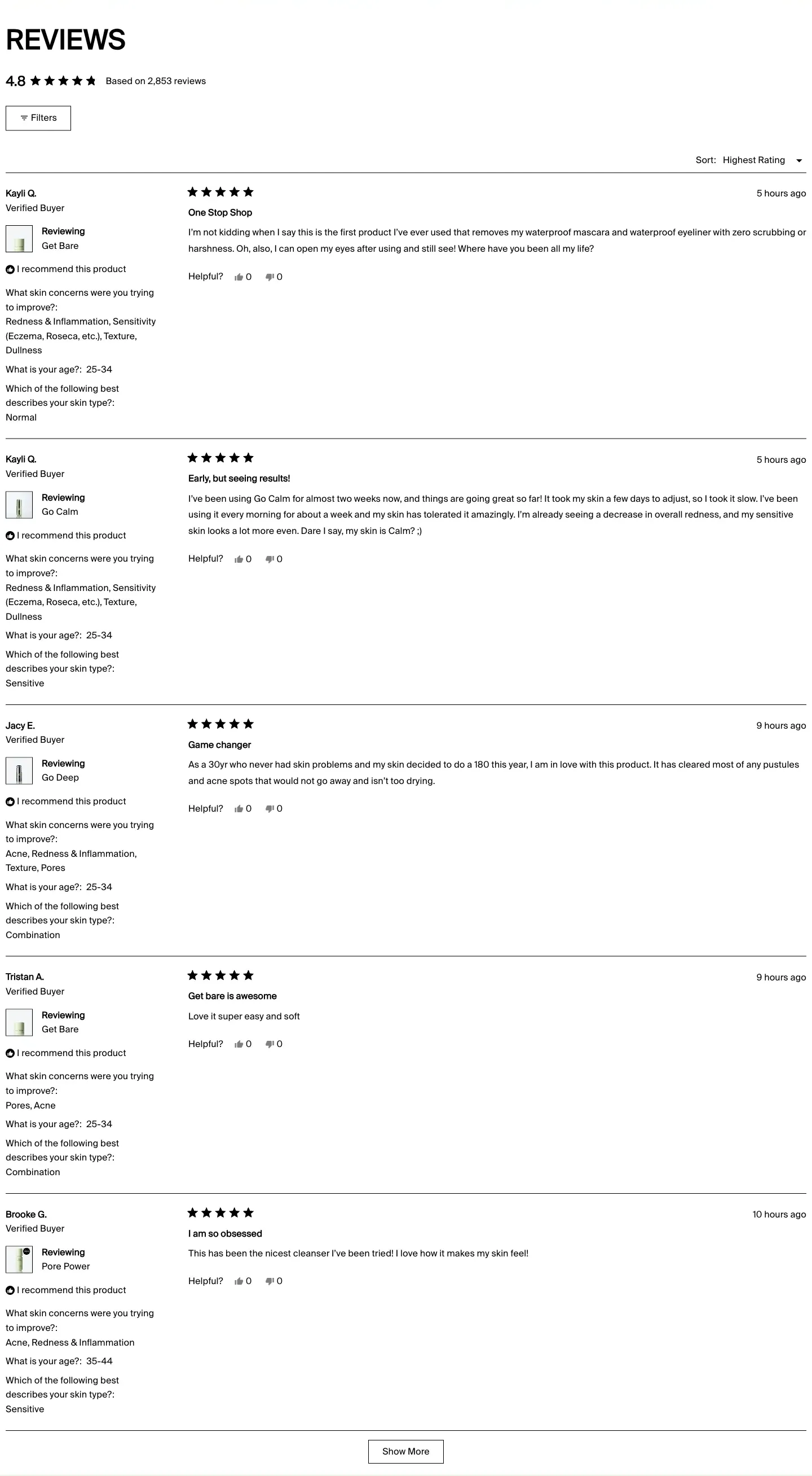 Reviews from Reale Actives