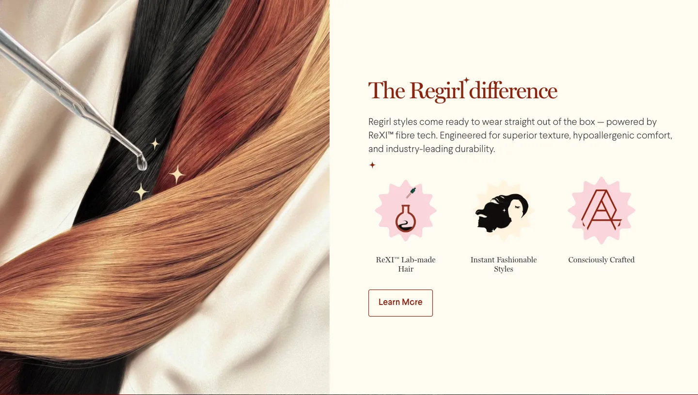 Value propositions from Regirl 