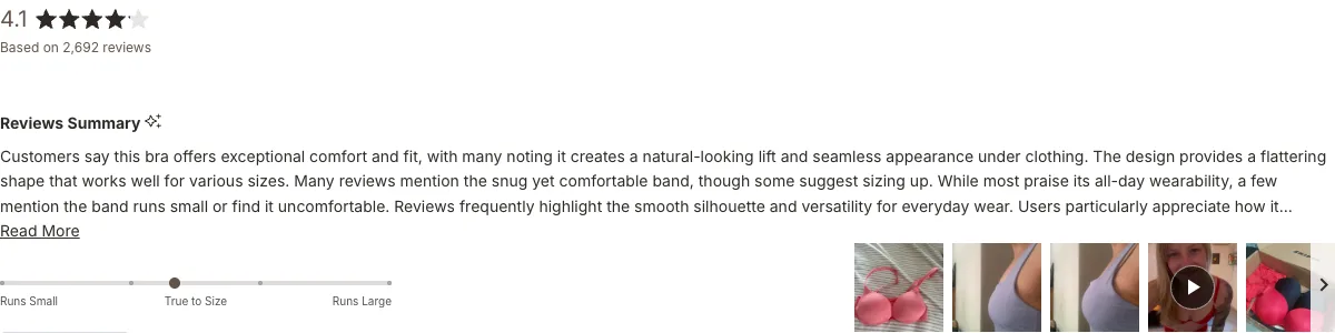 Reviews from SKIMS