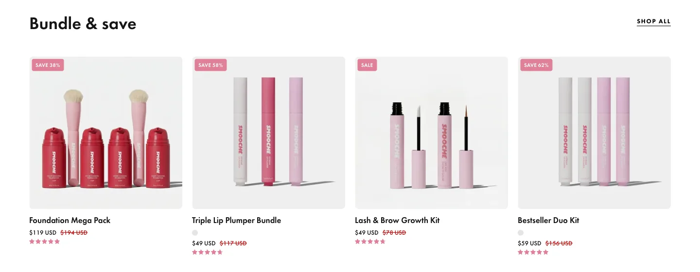 Featured collection from Smooche