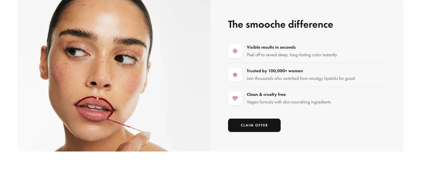 The Smooche difference from Smooche