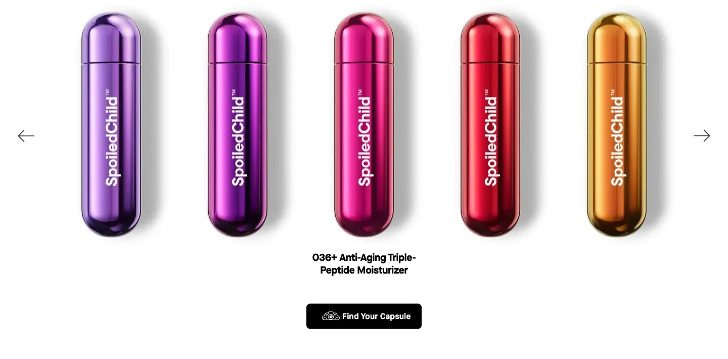 Featured products from SpoiledChild