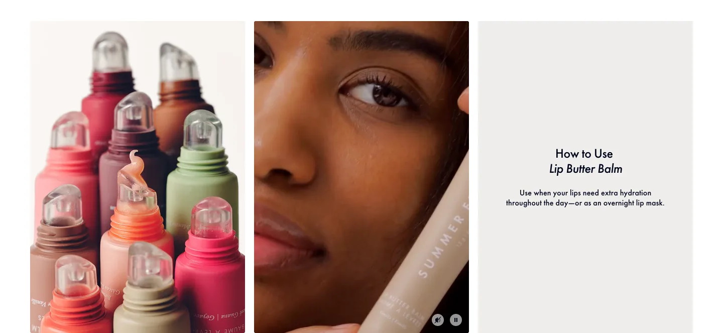 How to use Lip Butter Balm from Summer Fridays